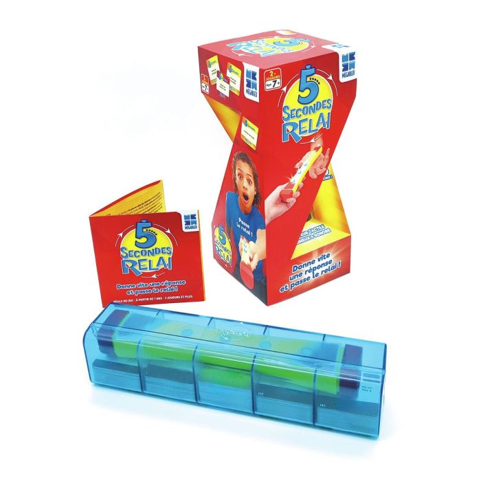 Megableu Relé de 5 Segundos - Juego de mesa electrónico de preguntas rápidas para familia y amigos, 3+ jugadores, desde 7 años 8 Megableu Relé de 5 Segundos - Juego de mesa electrónico de preguntas rápidas para familia y amigos, 3+ jugadores, desde 7 años 8