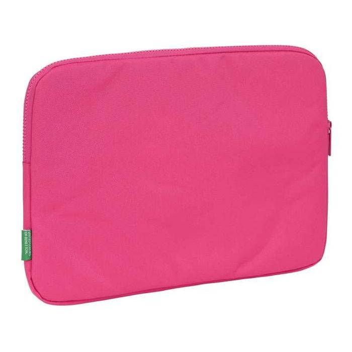 Funda para Portátil Benetton Raspberry Fucsia (34 x 25 x 2 cm) 1