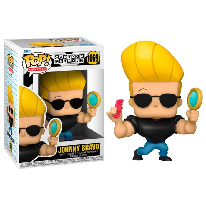 Figura POP Cartoon Network Johnny Bravo - Johnny with Mirror and Comb 0 Figura POP Cartoon Network Johnny Bravo - Johnny with Mirror and Comb 0