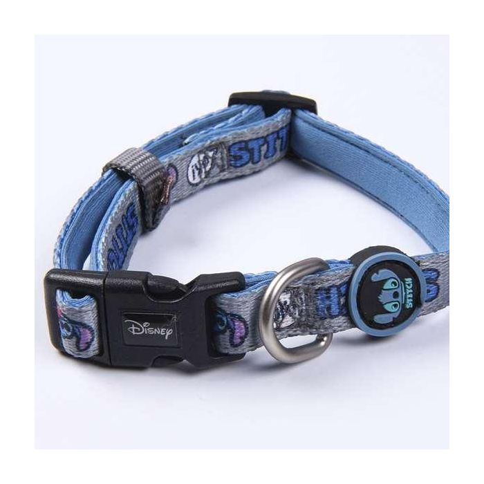 Cerdá Collar para Perros Premium Talla XS-S con Diseño de Personaje Stitch Color Azul Oscuro para Mascotas Pequeñas 3