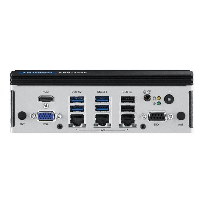 Advantech PC Industrial Fanless DIN-Rail con Procesador Intel Core i5/i3 11ª Gen, 3xLAN, 4xCOM, USB 3.2, HDMI 4K, VGA, -40 a 60°C 3