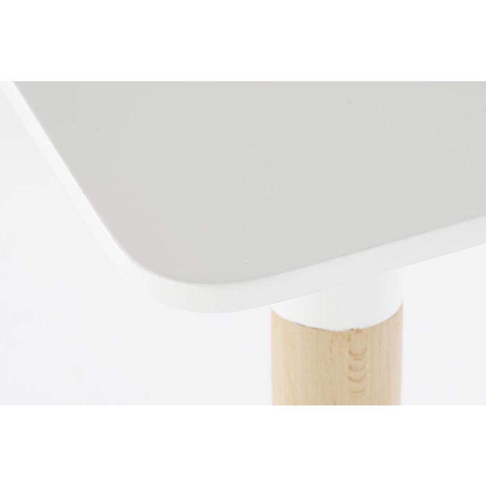 Mesa de Comedor DKD Home Decor Blanco Abedul Madera MDF 120 x 80 x 74 cm 5