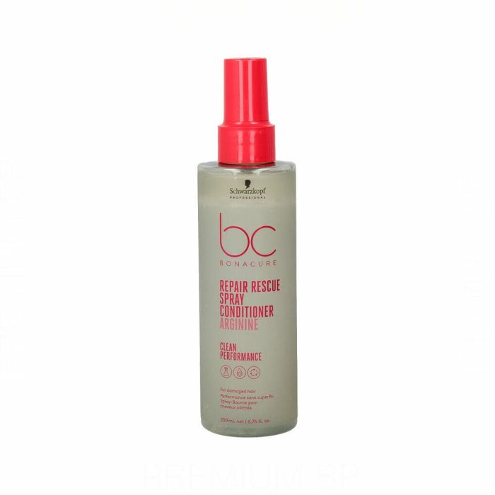 Schwarzkopf BC REPAIR RESCUE Acondicionador Spray Reparador Desenredante Sin Aclarado para Cabello Dañado Vegano 200 ml Schwarzkopf BC REPAIR RESCUE Acondicionador Spray Reparador Desenredante Sin Aclarado para Cabello Dañado Vegano 200 ml