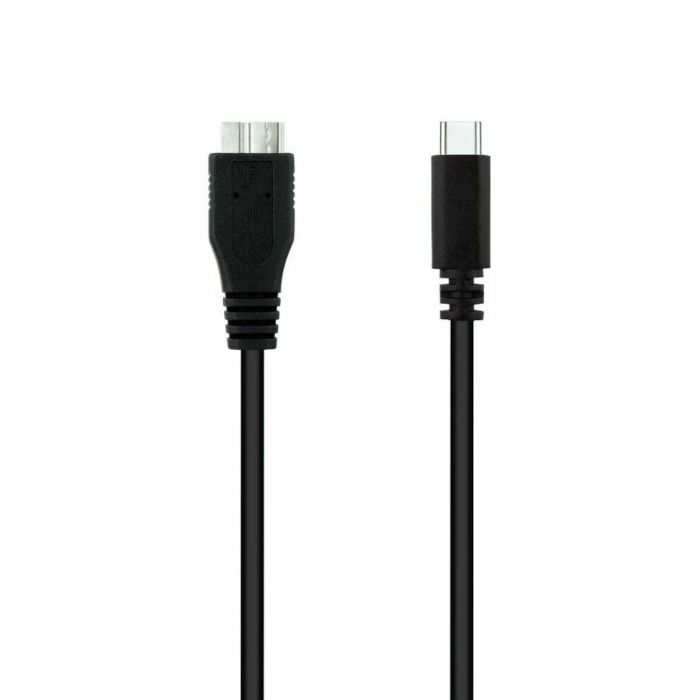 Cable USB a micro USB NANOCABLE 10.01.1201-BK Negro 1 m (1 unidad) 2 Cable USB a micro USB NANOCABLE 10.01.1201-BK Negro 1 m (1 unidad) 2