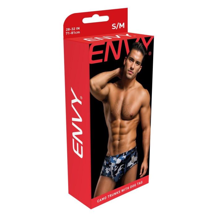Calzoncillos clásicos Envy Azul S/M 1 Calzoncillos clásicos Envy Azul S/M 1