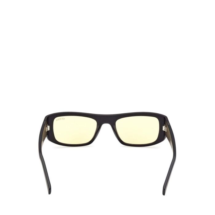 Guess Gafas GU8278 02E Gafas de Sol Rectangulares Negras Mate Unisex para Adultos 1