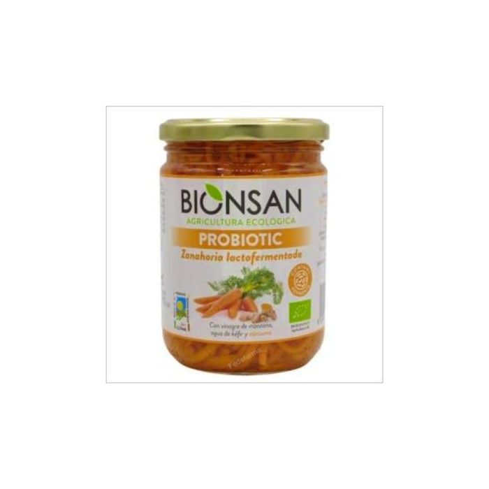 BIONSAN Zanahoria Lactofermentada con Cúrcuma Eco 420g