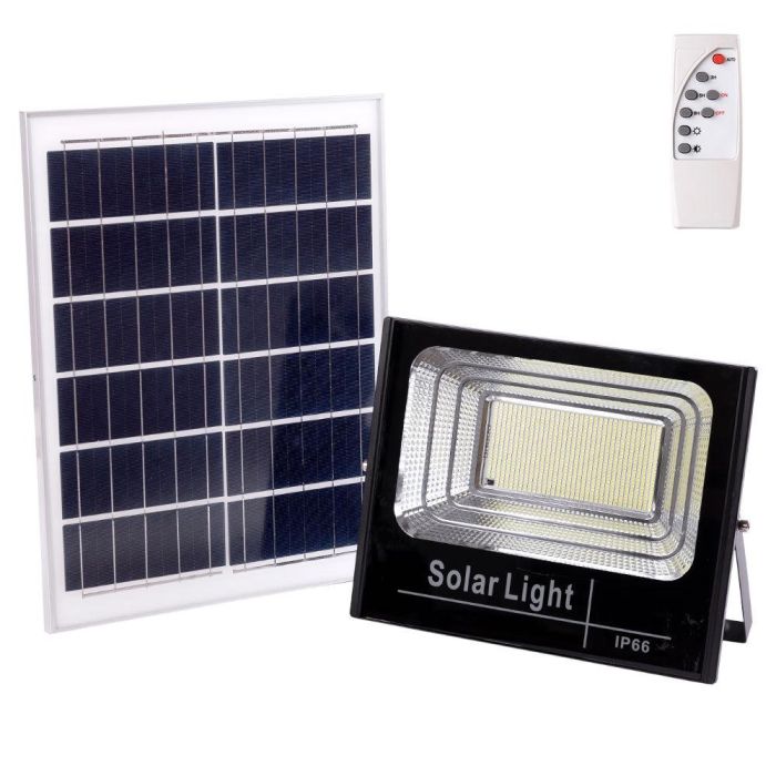 Proyector LED Solar 200W 4000K Panel 6V/20W Batería 3,2V/15000MaH Control Remoto HO-SOLARFL-200W-01-W Proyector LED Solar 200W 4000K Panel 6V/20W Batería 3,2V/15000MaH Control Remoto HO-SOLARFL-200W-01-W