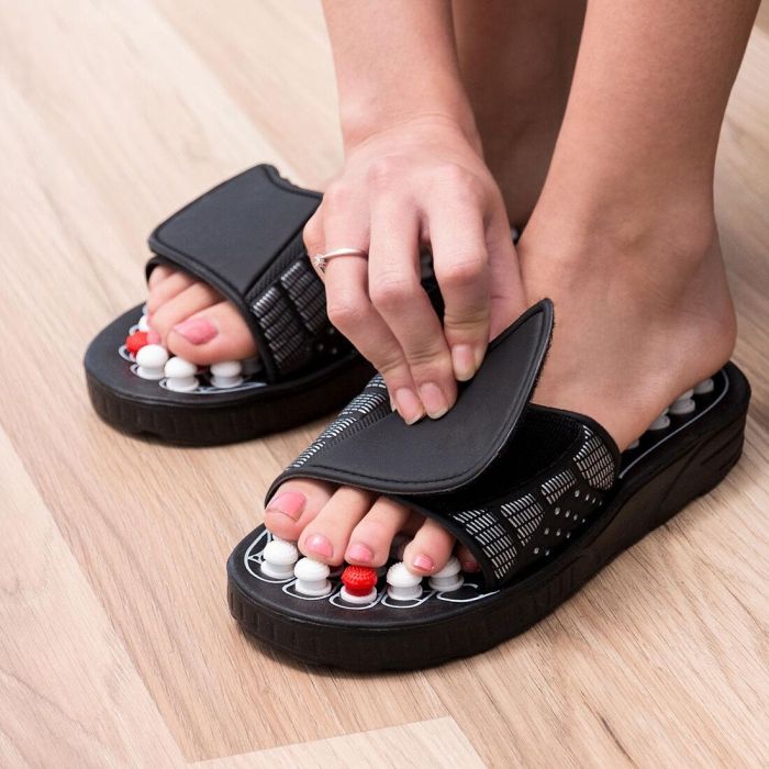 Zapatillas de Acupuntura Slicu InnovaGoods 7 Zapatillas de Acupuntura Slicu InnovaGoods 7