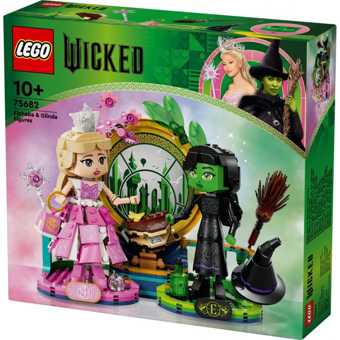LEGO 75682 Minifiguras de Elphaba y Glinda de Wicked 10 LEGO 75682 Minifiguras de Elphaba y Glinda de Wicked 10
