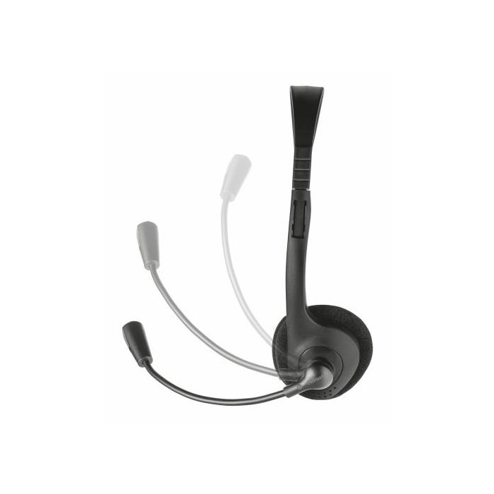 Trust Auriculares Primo Estéreo Jack 3.5 mm Con Micrófono Control Volumen Ajustable Negro 5