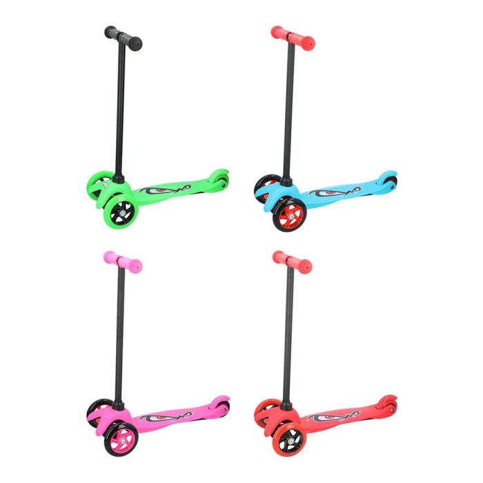 No Fear Patinete de tres ruedas para niños, colores/modelos surtidos, carga máxima 20 kg 0 No Fear Patinete de tres ruedas para niños, colores/modelos surtidos, carga máxima 20 kg 0