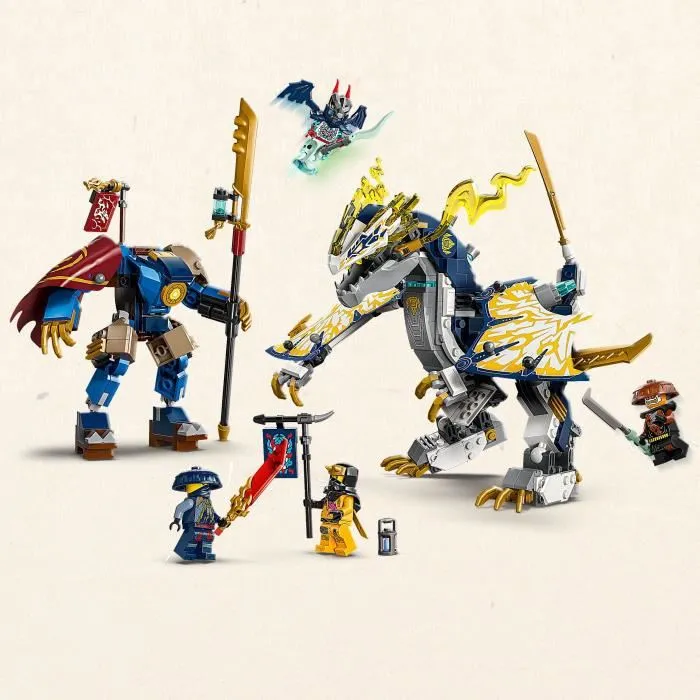 Lego NINJAGO 71843 Robot Jinete de Dragón de Rogue Set de construcción para niños de 8 años 2