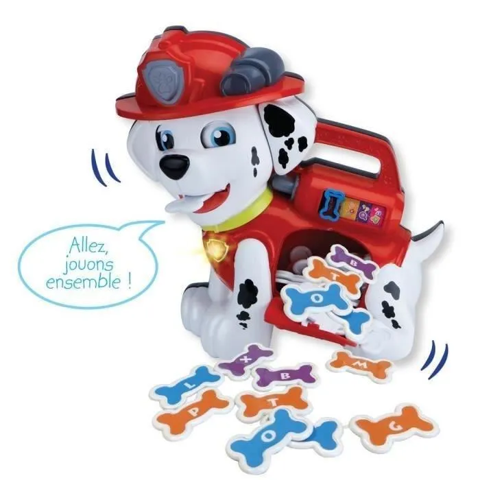 Vtech Patrulla Canina Marcus Juego Interactivo Educativo Idioma Francés con 26 Letras 1