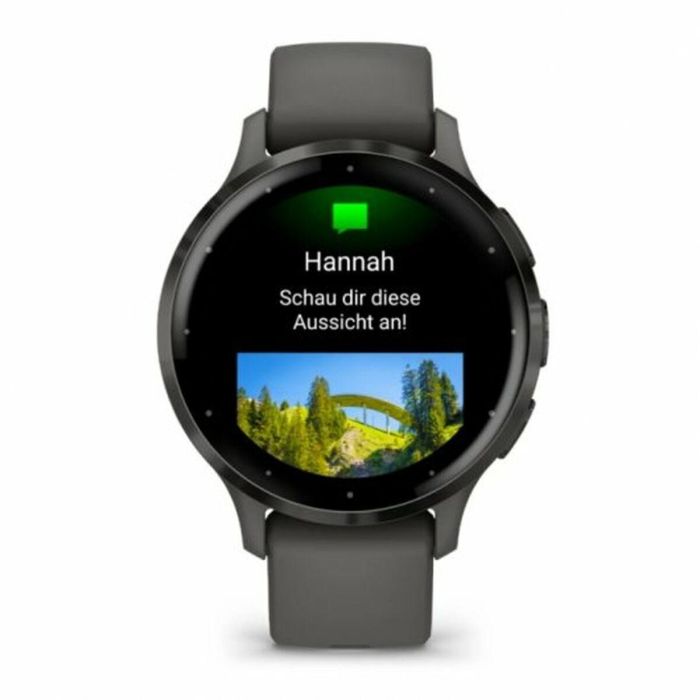 Garmin GAR1701774319527 Reloj GPS Conectado Venu 3S 30,4mm (1.2) Acero Gris, Caja Gris Oscuro y Correa Silicona Gris Oscuro 2 Garmin GAR1701774319527 Reloj GPS Conectado Venu 3S 30,4mm (1.2) Acero Gris, Caja Gris Oscuro y Correa Silicona Gris Oscuro 2