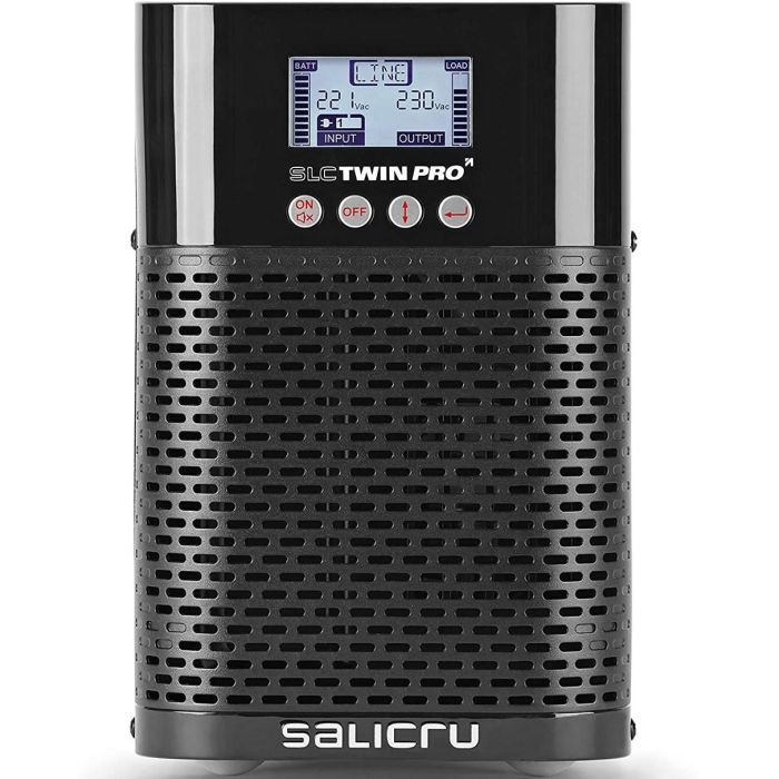 Salicru 699CA000003 SAI/UPS SLC TWIN PRO2 Doble Conversión 1kVA 900W 3 Salidas AC Torre 1 Salicru 699CA000003 SAI/UPS SLC TWIN PRO2 Doble Conversión 1kVA 900W 3 Salidas AC Torre 1