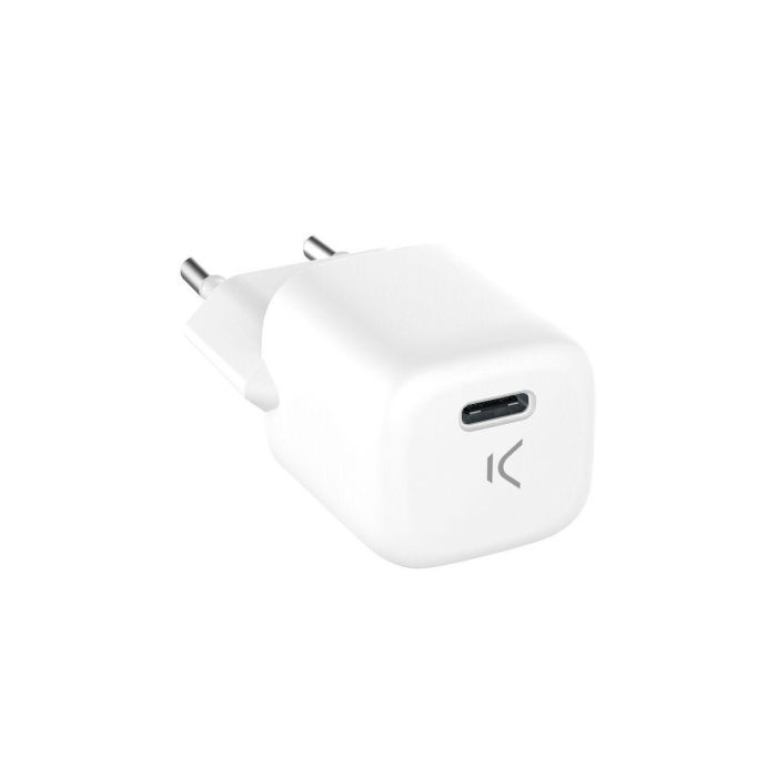 Cargador de Pared KSIX PPS Blanco 20 W 2 Cargador de Pared KSIX PPS Blanco 20 W 2