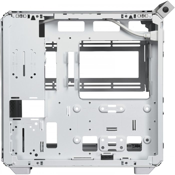 Cooler Master Qube 500 Flatpack Blanco - Caja PC Midi Tower ATX EATX ITX micro ATX con Ventana de Vidrio Templado 5