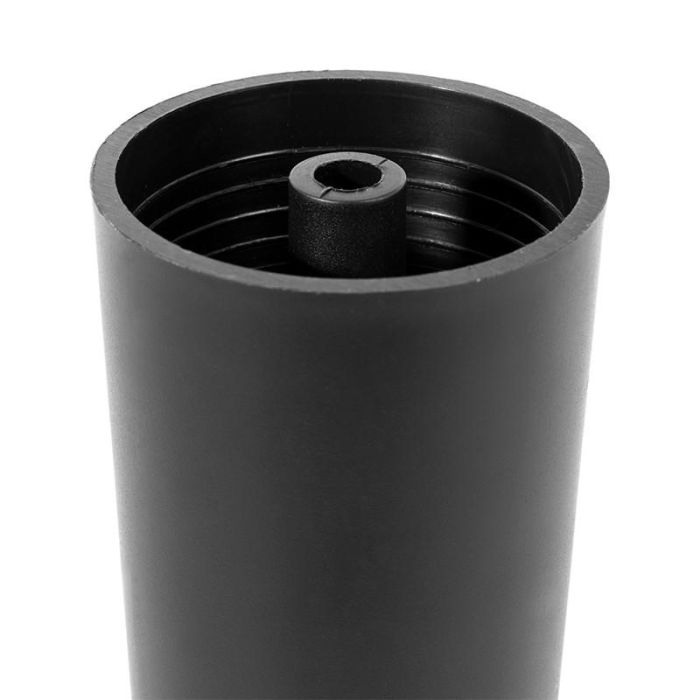 Q&Q Pata de Plástico Asti para Muebles, Altura 120 mm, Diámetro 60 mm 1