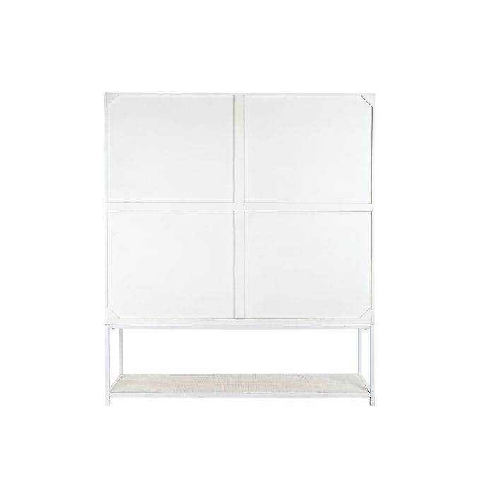 DKD Home Decor Estantería Moderna con 4 Puertas y 6 Baldas, de Madera de Mango y Metal, Color Blanco 170x45x200 cm 7 DKD Home Decor Estantería Moderna con 4 Puertas y 6 Baldas, de Madera de Mango y Metal, Color Blanco 170x45x200 cm 7