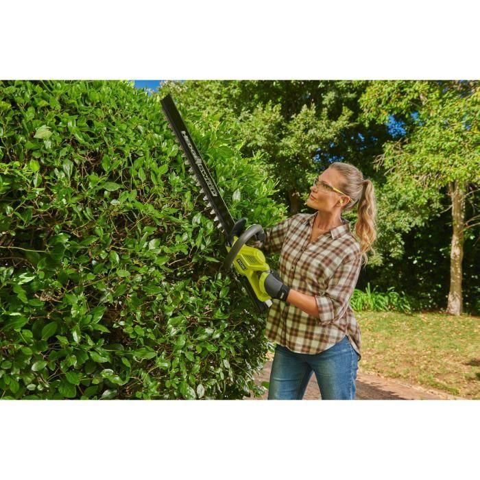 Ryobi AAAOA89484 Cortasetos 36V Cuchillas 60cm Separación 26mm Función Sierra con Batería Litio 2.0Ah y Cargador 4