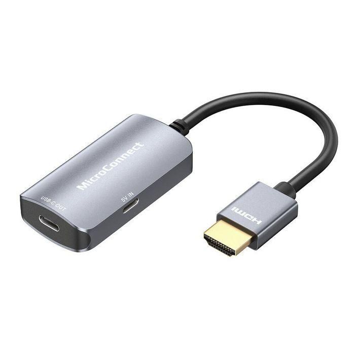 MicroConnect HDMI to USB-C 4K60Hz Active Adapter M/F MicroConnect HDMI to USB-C 4K60Hz Active Adapter M/F