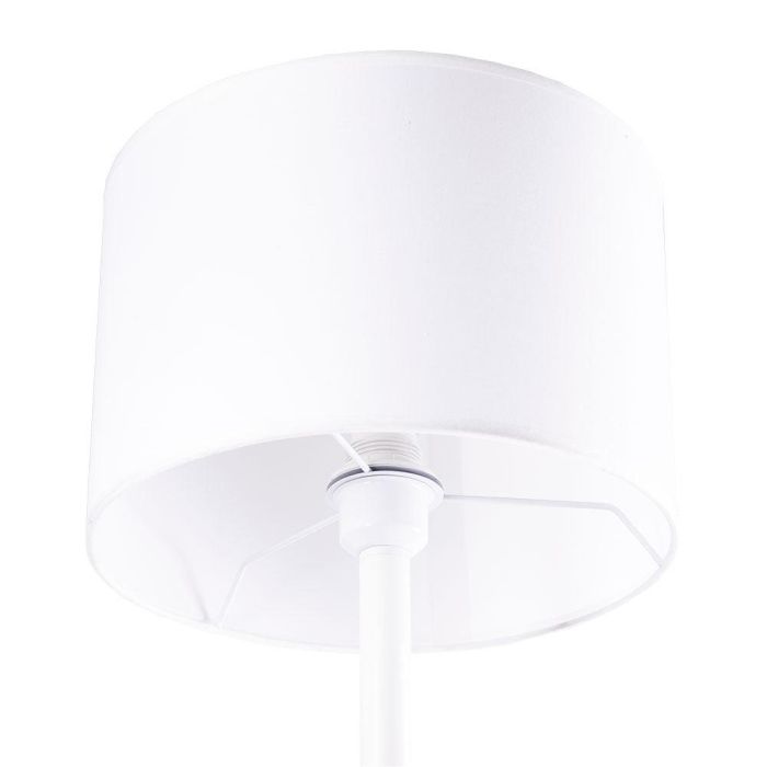 Lámpara de Suelo Tony Recta LED E27 Estilo Nórdico y Diseño Elegante, compatible RGB/CCT, para Salón, Dormitorio, Oficina [SKD-F014-W] 2