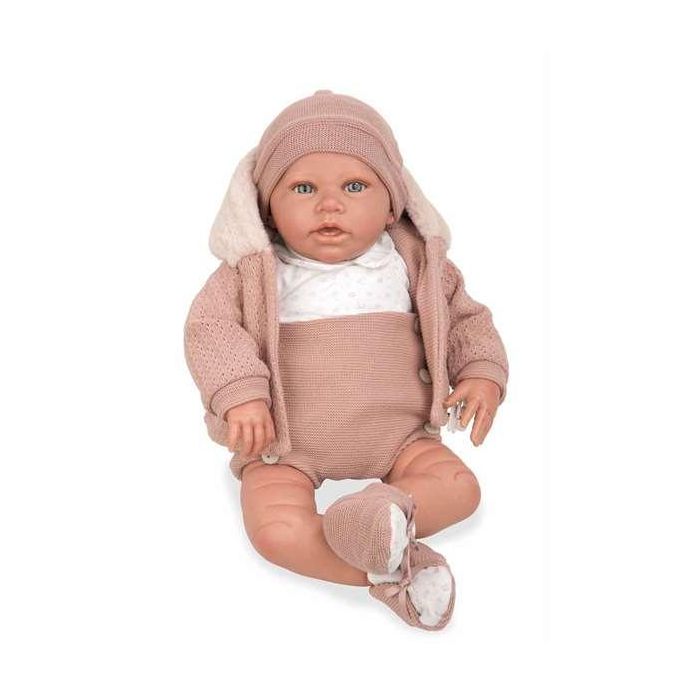 Muñeca elegance 54 cm anuk rosa (muñeco de peso) Muñeca elegance 54 cm anuk rosa (muñeco de peso)