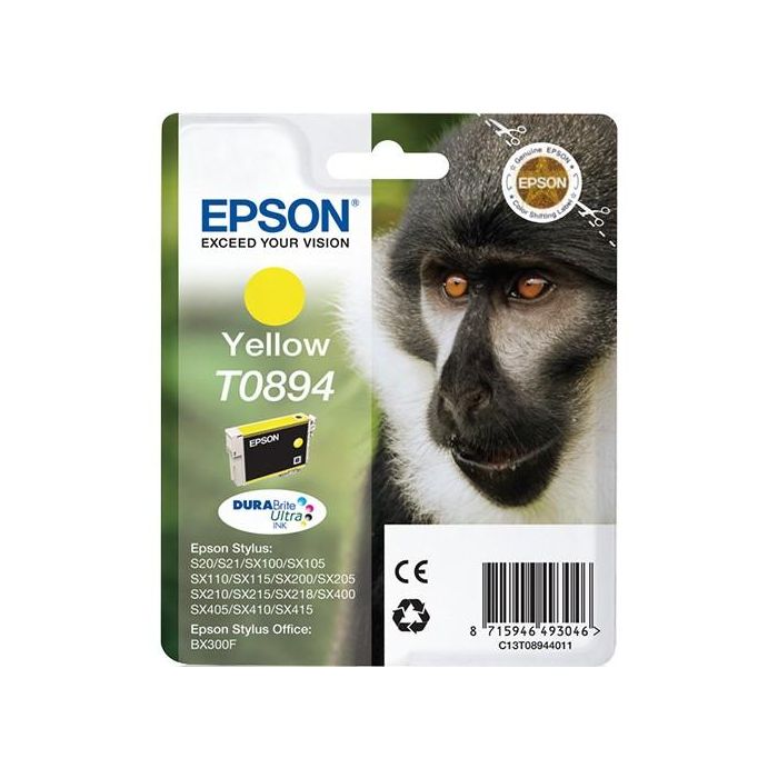 Epson Stylus S20/SX105/SX205/405 Cartucho Amarillo