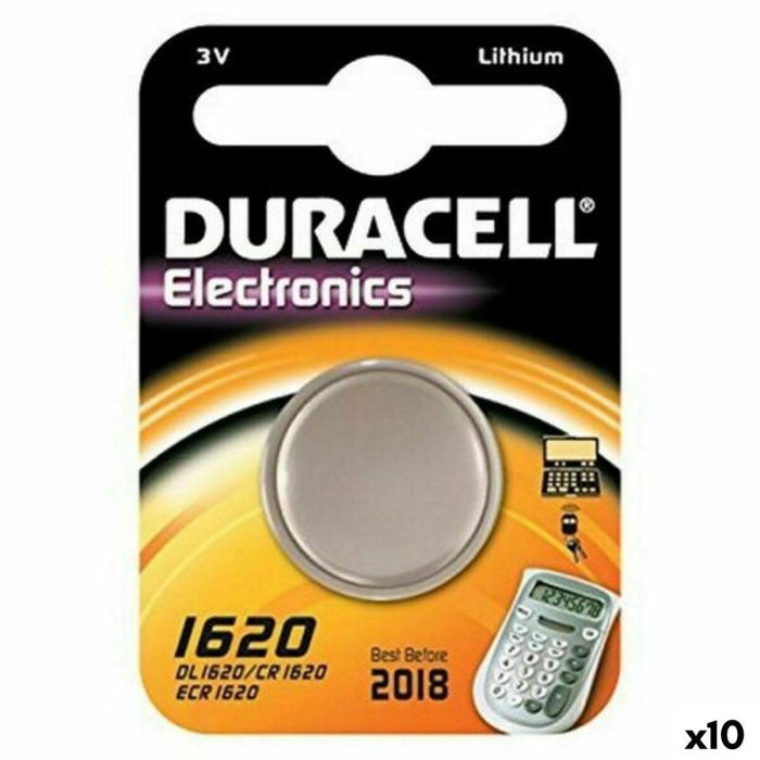 Pila de Botón de Litio DURACELL 3V (10 Unidades) 23 Pila de Botón de Litio DURACELL 3V (10 Unidades) 23