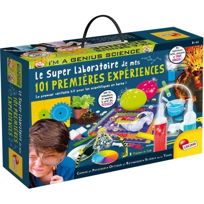 El Súper Laboratorio de Mis Primeros 101 Experimentos - Kit Científico - SOY UN GENIO El Súper Laboratorio de Mis Primeros 101 Experimentos - Kit Científico - SOY UN GENIO
