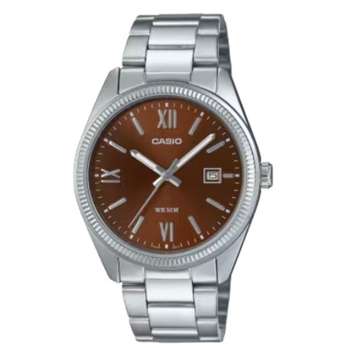 Reloj Hombre Casio DATE - BROWN - ARABS NUMBERS (Ø 38,5 mm)