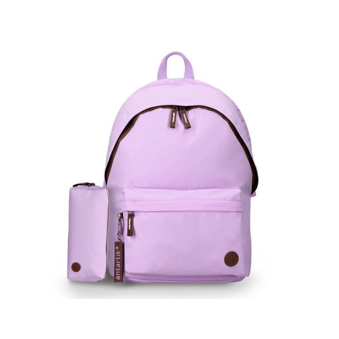 Mochila Antartik Teens 20 L Compartimento Para Portatil Color Morado 420 X 160 X 300 mm 10