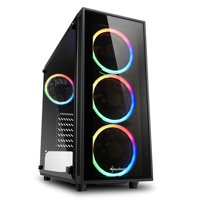 Sharkoon TG4 Midi Tower Negro Sharkoon TG4 Midi Tower Negro