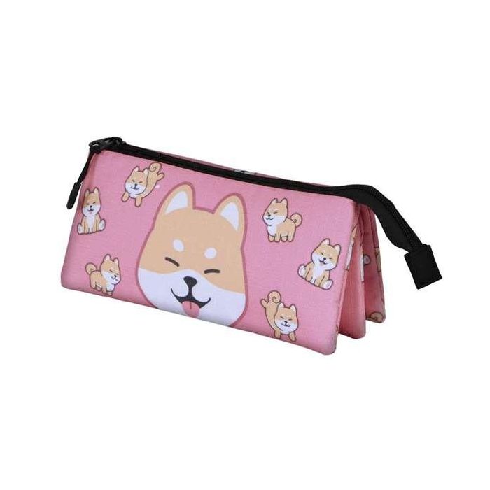 Karactermania Estuche Portatodo Triple Oh My Pop! Shiba Multicolor 23 x 8 x 11 cm 1