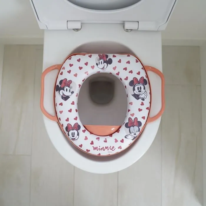 Thermobaby AAAIA11512 Reductor de Inodoro Confort con Asas Minnie