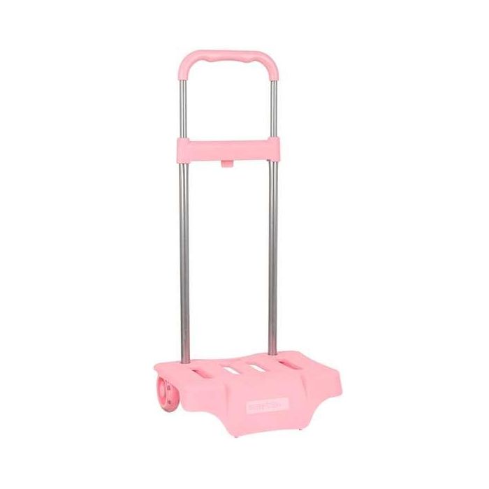 Safta Carro Portamochilas Trolley Rosa Palo P.176C, Ruedas Antivibración, Universal, 2 Años Garantía 0 Safta Carro Portamochilas Trolley Rosa Palo P.176C, Ruedas Antivibración, Universal, 2 Años Garantía 0