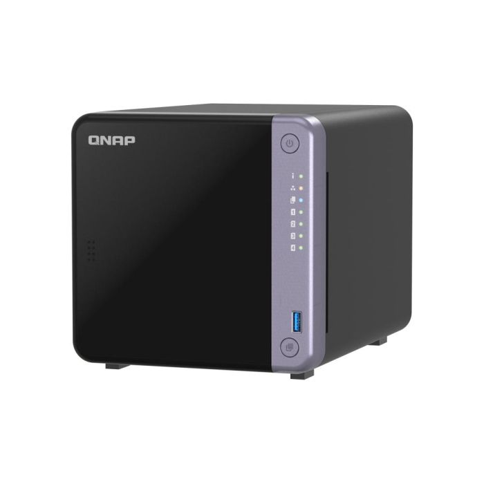 Servidor Nas Qnap Ts - 432X - 4 gr 4 Bahias 4 Servidor Nas Qnap Ts - 432X - 4 gr 4 Bahias 4