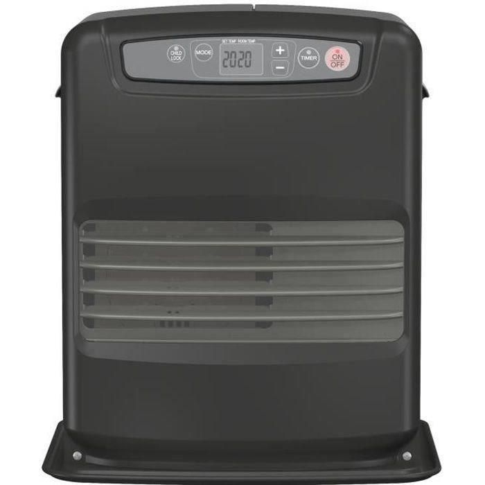 STOVER SRE 1228 C Estufa electrónica de aceite 2850 W - Volumen 46-115 m³ - Detector CO2 - Seguridad Múltiple - Pantalla LCD - Negro STOVER SRE 1228 C Estufa electrónica de aceite 2850 W - Volumen 46-115 m³ - Detector CO2 - Seguridad Múltiple - Pantalla LCD - Negro