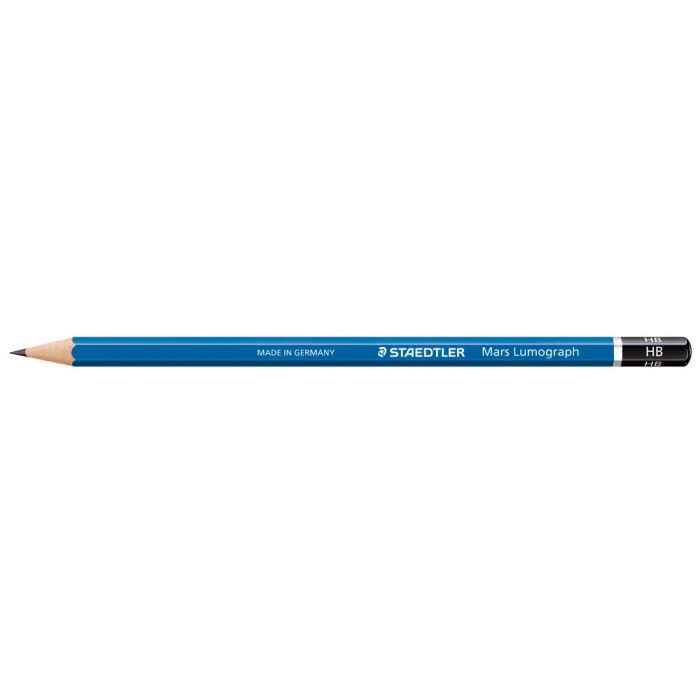 Lapices De Grafito Staedtler Mars Lumograph 100 Hb Unidad 12 unidades 1