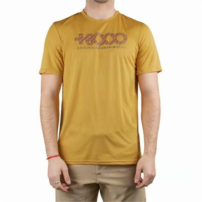 Camiseta de Manga Corta Hombre +8000 Usame Dorado S 0 Camiseta de Manga Corta Hombre +8000 Usame Dorado S 0
