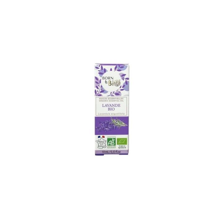 BORN TO BIO Lavanda Aceite Esencial Orgánico 10 ml Bio