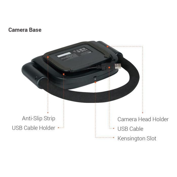 AVer U70i Cámara de Documentos Visualizador USB 13MP 4K 60FPS Zoom 16X, Micrófono IA y Rotación de Imagen, Brazo Flexible 14