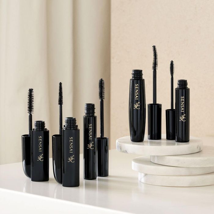 Sensai 38ºC Volumising Máscara de Pestañas Negra 8 ml Voluminizadora 2
