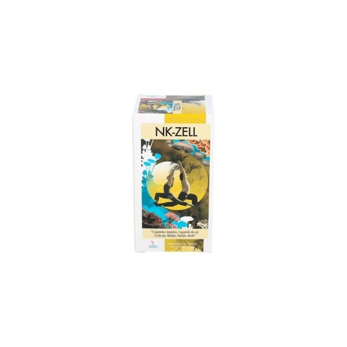 Lusodiete Nk-Zell 100 Cápsulas. Suplemento a base de hongos y plantas silvestres. Apoyo nutricional, apto para diabéticos.