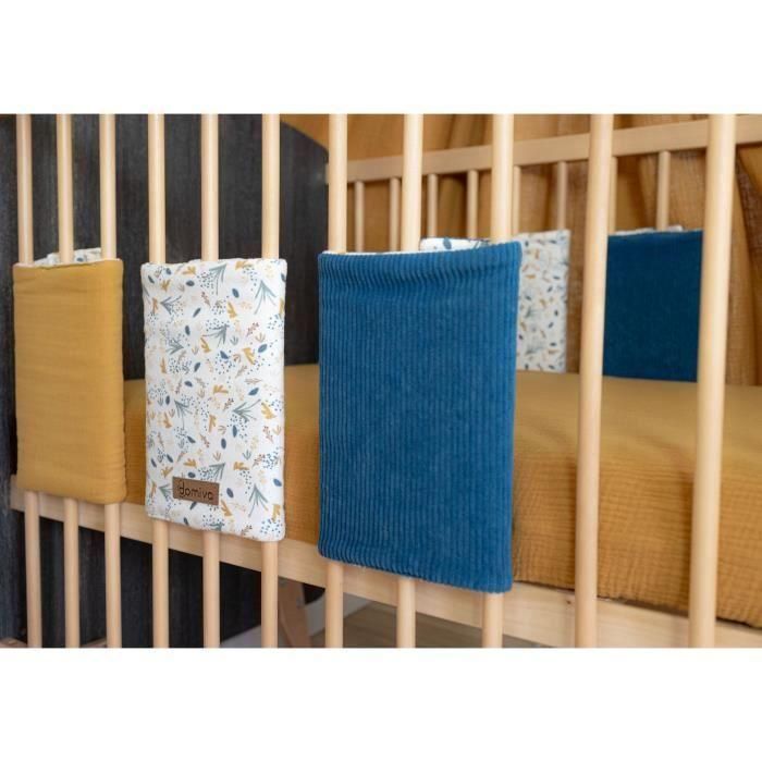 Protector de cama - DOMIVA - AU FIL DE L'EAU - Modular - x6 - Abierto 40 x 25 cm/cerrado 17,5 x 25 cm 1 Protector de cama - DOMIVA - AU FIL DE L'EAU - Modular - x6 - Abierto 40 x 25 cm/cerrado 17,5 x 25 cm 1