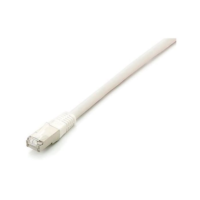 Equip Patchkabel Cat6A S/FTP 2xRJ45 15.00m weiß Plat.LSZH Polybeutel 1
