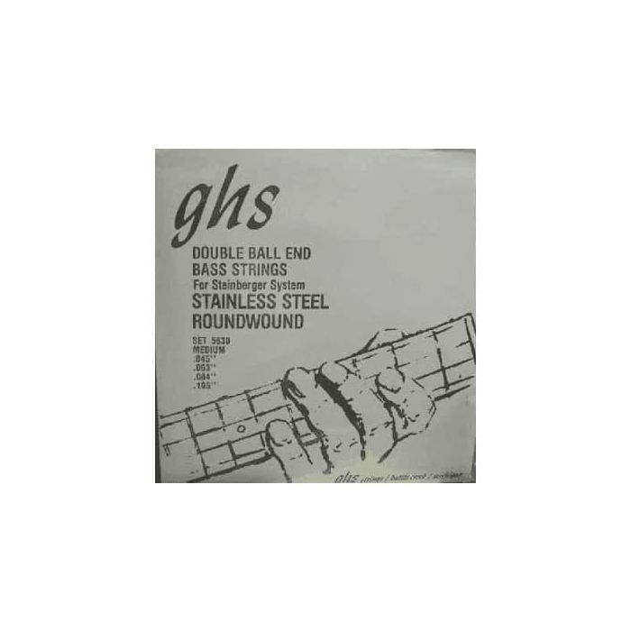 GHS Juego Cuerdas Bajo Double Ball Medium 45-106