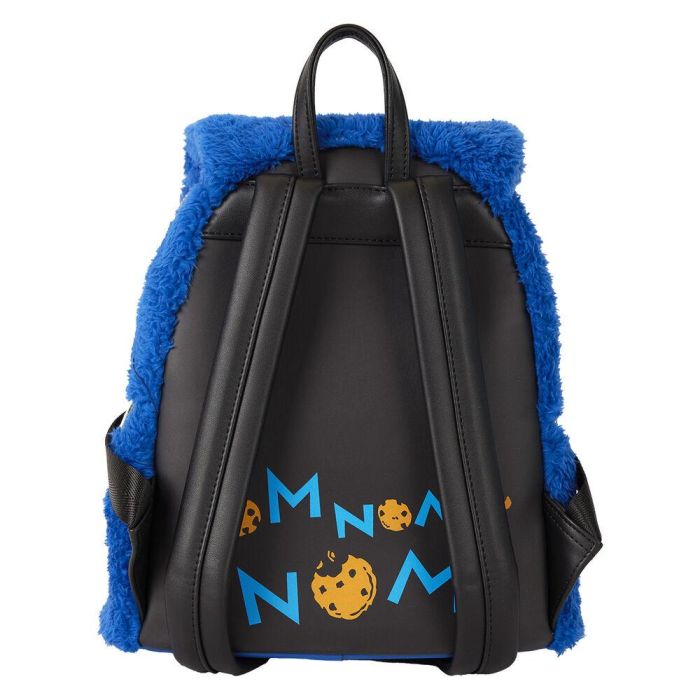 Mochila peluche + monedero Cookie Monster Barrio Sesamo Loungefly 4