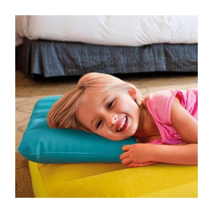 Intex Almohada Flocada PVC Rayon 43x28x9cm Colores Surtidos 2